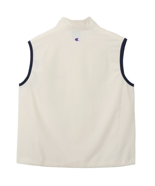 Champion（チャンピオン）の「チャンピオン  ZIP VEST（ベスト・レディース・ベージュ/ネイビー・M/L）」の4枚目の写真