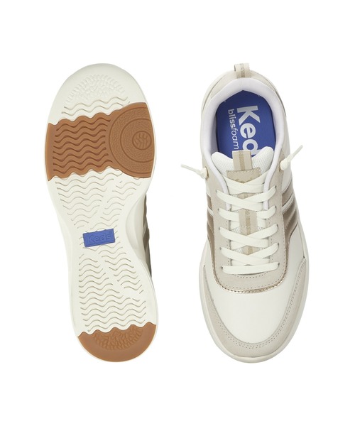 Keds（ケッズ）の「Keds ケッズ ブリスウォーク ウーバル レザー/スエード オフホワイト（スニーカー・レディース・オフホワイト・24.0cm/24.5cm/22.5cm/23.0cm/23.5cm/25.0cm）」の5枚目の写真