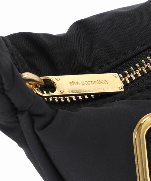 Spick & Span（スピックアンドスパン）の「SITA PARANTICA/シータパランティカ 別注ナイロンボディーバッグ（ショルダーバッグ・レディース・ブラック・FREE）」の11枚目の写真