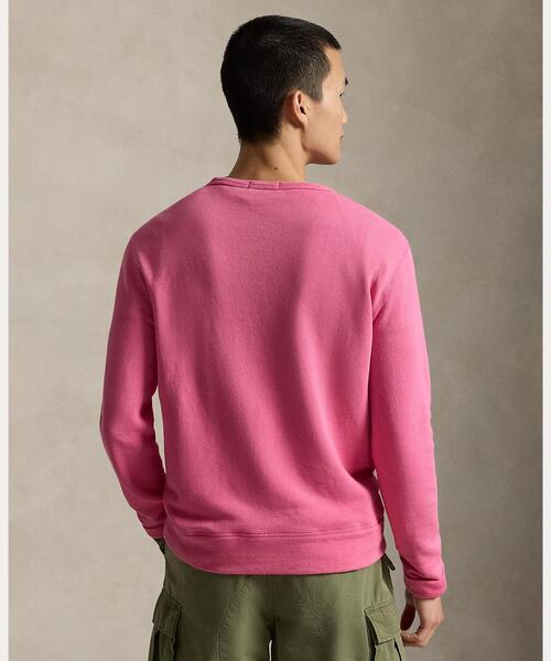 POLO RALPH LAUREN（ポロ ラルフ ローレン）の「フレンチ テリー スウェットシャツ（スウェット・メンズ・ピンク・S/M/L/XL/XS/XXL）」の4枚目の写真