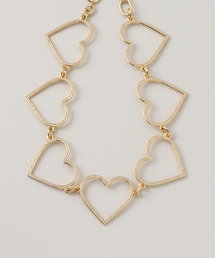BASICKS | BASICKS / ベイシックス Gold Heart Mega Necklace(ネックレス)