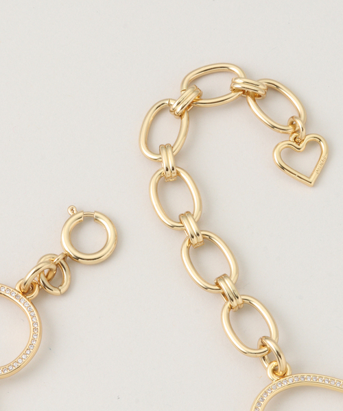 BASICKS(ベイシックス)の「BASICKS / ベイシックス Gold Heart Mega Necklace(ネックレス・レディース・ゴールド/シルバー・FREE)」の7枚目の写真