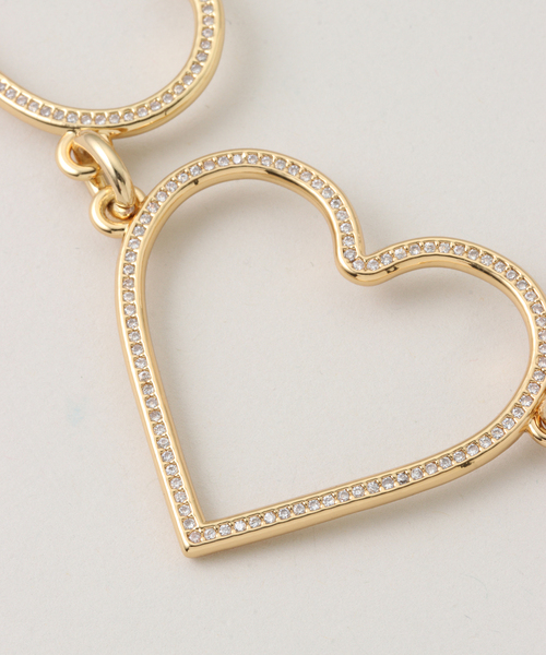 BASICKS(ベイシックス)の「BASICKS / ベイシックス Gold Heart Mega Necklace(ネックレス・レディース・ゴールド/シルバー・FREE)」の9枚目の写真
