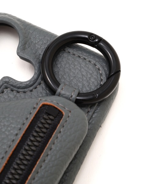 ajew（エジュー）の「ajew/エジュー/別注【ひも付き】iPhone17/17Pro（スマホケース/カバー・レディース・ブラック/グレー系その他/アクア・1/2）」の20枚目の写真