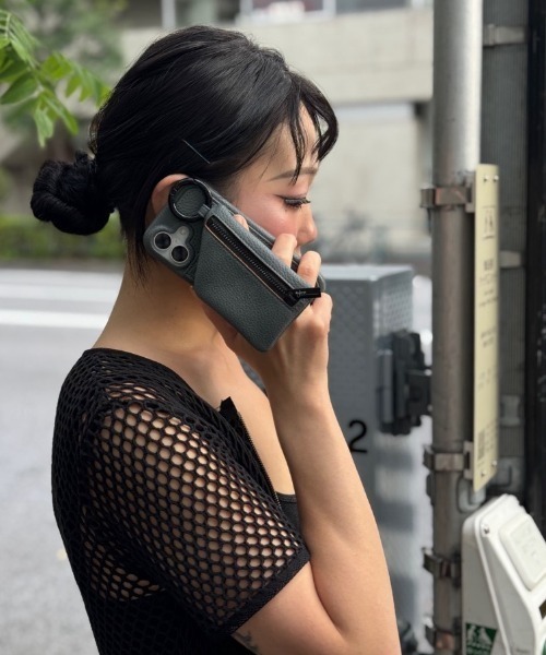 ajew/エジュー/別注【ひも付き】iPhone17/17Pro（スマホケース/カバー