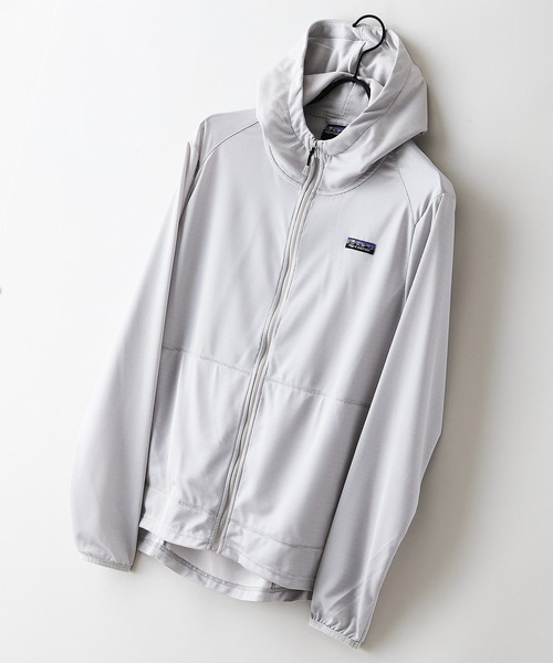 ragged mountain(ラギットマウンテン)の「【RAGGED MOUNTAIN/ラギットマウンテン】【UVカット・吸水速乾】TILTON/ティルトン 抗菌防臭 フルジップパーカー ラッシュガード レジャー・日焼け対策に(パーカー・メンズ・ターコイズブルー/ブラック/ブルー/グレー/スミクロ/ライトグレー・X-LARGE/LARGE/MEDIUM)」の3枚目の写真