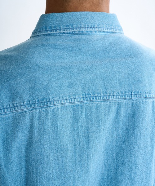 Quiksilver(クイックシルバー)の「Quiksilver メンズ BOZEMAN DENIM LS SHIRT シャツ/ヴィンテージライクデニムシャツ(シャツ/ブラウス・メンズ・ブルー・MEDIUM)」の9枚目の写真