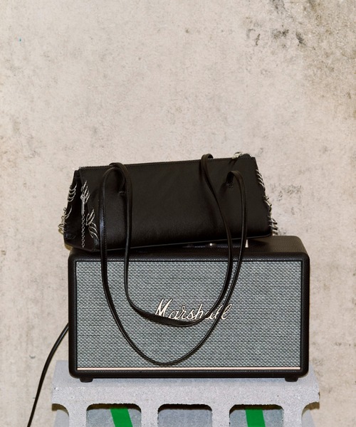 JOSE MOON(ジョゼムーン)の「DISTORTION SHOULDER BAG/ディストーションショルダーバッグ(ショルダーバッグ・レディース・ブラック・FREE)」の9枚目の写真