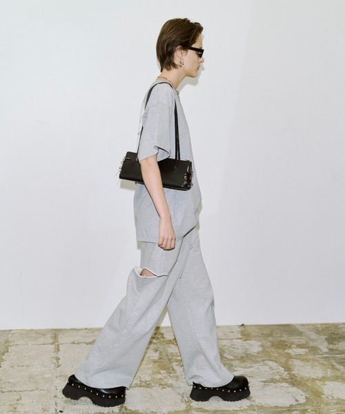 JOSE MOON(ジョゼムーン)の「DISTORTION SHOULDER BAG/ディストーションショルダーバッグ(ショルダーバッグ・レディース・ブラック・FREE)」の8枚目の写真