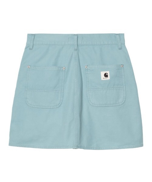 Carhartt WIP(カーハートダブリューアイピー)の「W' Maeve Double Knee Skirt(スカート・レディース・ブラック/ライトブルー・SMALL/MEDIUM/LARGE)」の3枚目の写真