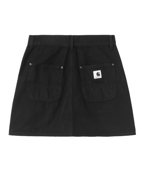 Carhartt WIP(カーハートダブリューアイピー)の「W' Maeve Double Knee Skirt(スカート・レディース・ブラック/ライトブルー・SMALL/MEDIUM/LARGE)」の4枚目の写真