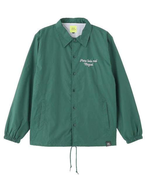 LOOSE JOINTS(ルーズジョインツ)の「LOOSEJOINTS ED DAVIS PARA TODO MAL MEZCAL JKT LF25CJ024ED(ナイロンジャケット・メンズ・ブラック/グリーン・L/XL)」の13枚目の写真