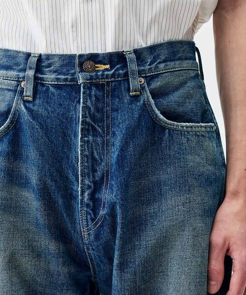 EDITION（エディション）の「ビンテージデニム '47（デニムパンツ・メンズ・ライトブルー/ダークブルー・M/L/S）」の7枚目の写真