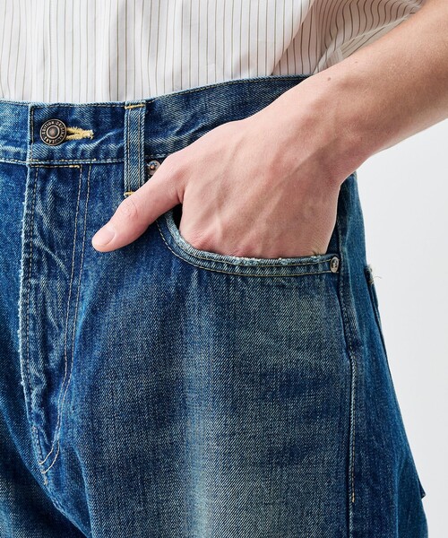 EDITION（エディション）の「ビンテージデニム '47（デニムパンツ・メンズ・ライトブルー/ダークブルー・M/L/S）」の9枚目の写真