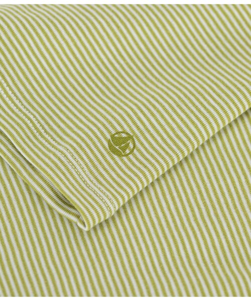 PETIT BATEAU（プチバトー）の「ミラレ半袖Tシャツ（Tシャツ/カットソー・レディース・グリーン系その他/ホワイト×グリーン/ホワイト×ピンク・SMALL/MEDIUM/LARGE/XX-SMALL/X-SMALL）」の12枚目の写真