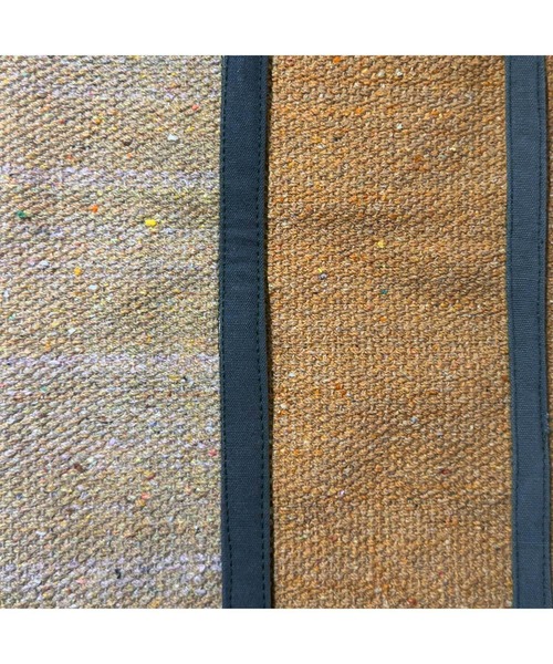 PUEBCO（プエブコ）の「RECYCLED YARN RUNNER RUG / 150CM（ラグ/マット・メンズ・黄土色系・ONE SIZE）」の4枚目の写真