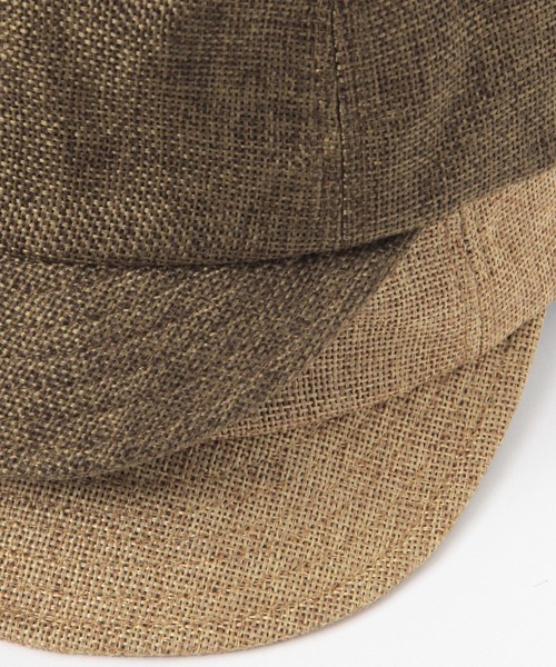 VLANK（ブランク）の「【VLANK(ブランク)】別注BRIDGE CAP（キャップ・メンズ・ナチュラル/ブラウン/ブラック・FREE）」の17枚目の写真