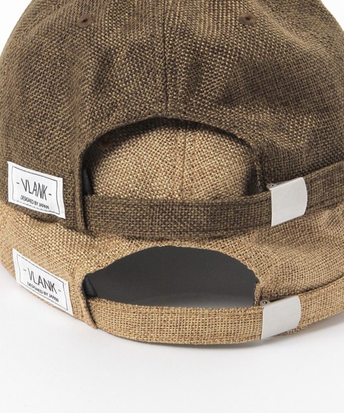 VLANK（ブランク）の「【VLANK(ブランク)】別注BRIDGE CAP（キャップ・メンズ・ナチュラル/ブラウン/ブラック・FREE）」の18枚目の写真