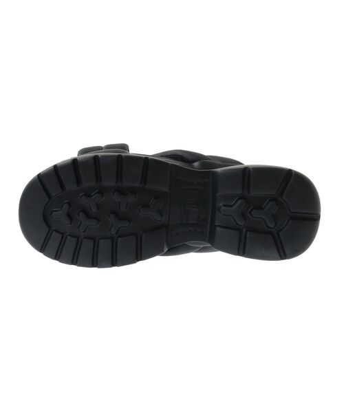 GARAGE OF GOOD CLOTHING(ガレージオブグッドクロージング)の「トラックソールパテッドサンダル(サンダル・レディース・ブラック・M)」の4枚目の写真