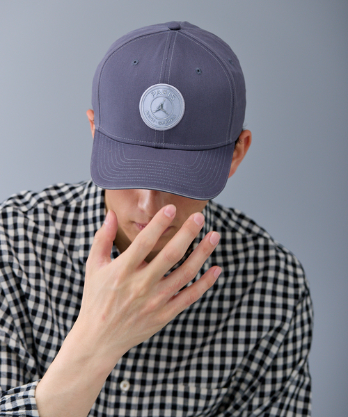 JORDAN BRAND(ジョーダンブランド)の「【NIKE / ナイキ】U J RISE CAP S CB PSG(キャップ・メンズ・ネイビー/ホワイト・FREE)」の6枚目の写真