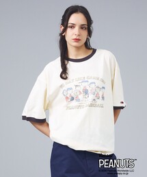 【FRUIT OF THE LOOM/フルーツ・オブ・ザ・ルーム】FRUIT OF THE LOOM×PEANUTS/半袖/Tシャツ/スヌーピー