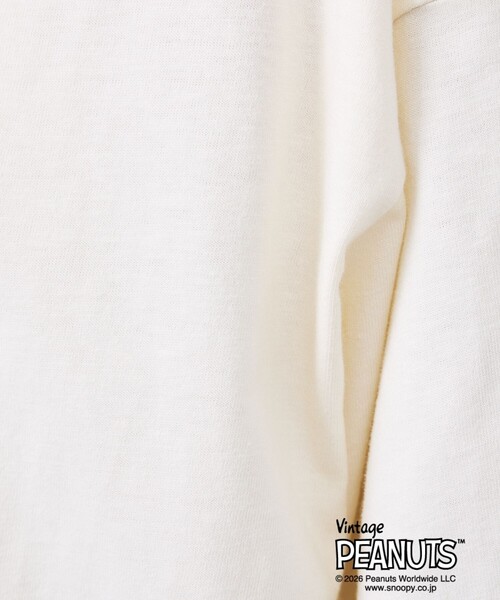 FRUIT OF THE LOOM（フルーツオブザルーム）の「【FRUIT OF THE LOOM/フルーツ・オブ・ザ・ルーム】FRUIT OF THE LOOM×PEANUTS/半袖/Tシャツ/スヌーピー（Tシャツ/カットソー・メンズ・パープル/スミクロ/ピンク・L/M）」の10枚目の写真