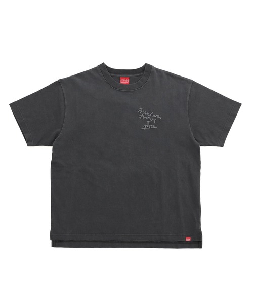 Manhattan Portage(マンハッタンポーテージ)の「Short Sleeve T-Shirts(Tシャツ/カットソー・メンズ・アイボリー/チャコールグレー・X-LARGE/LARGE/SMALL/MEDIUM)」の2枚目の写真