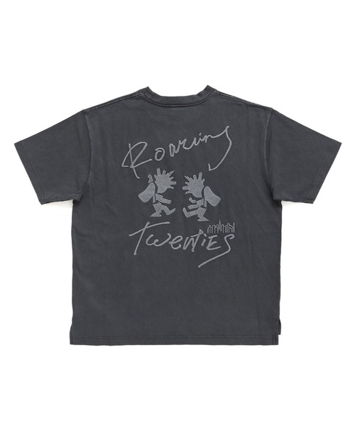 Manhattan Portage(マンハッタンポーテージ)の「Short Sleeve T-Shirts(Tシャツ/カットソー・メンズ・アイボリー/チャコールグレー・X-LARGE/LARGE/SMALL/MEDIUM)」の5枚目の写真