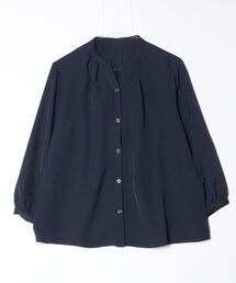 HARUYAMA | SOFFICE ソフトツイル前開きブラウス(シャツ/ブラウス)