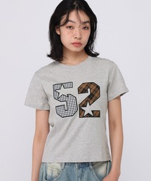 AMES WORLDWIDE/52スターアップリケTシャツ