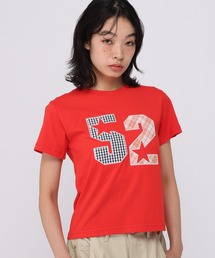 AMES WORLDWIDE/52スターアップリケTシャツ