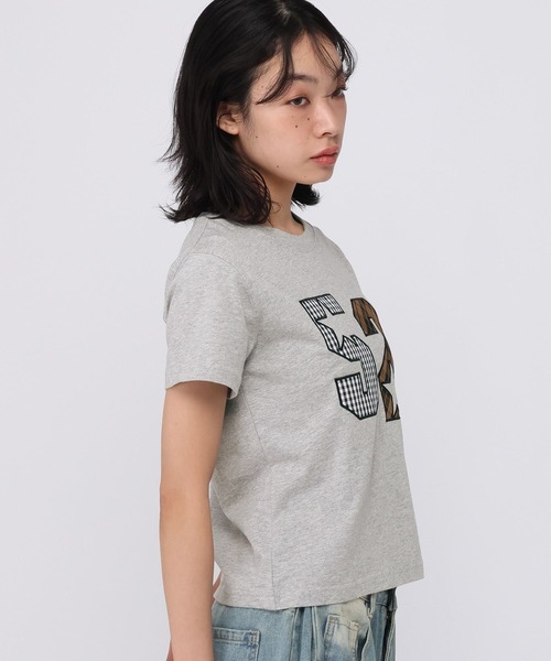 AMESWORLDWIDE（アメスワールドワイド）の「AMES WORLDWIDE／52スターアップリケTシャツ（Tシャツ/カットソー・レディース・レッド/グレー/イエロー・SMALL/MEDIUM）」の16枚目の写真