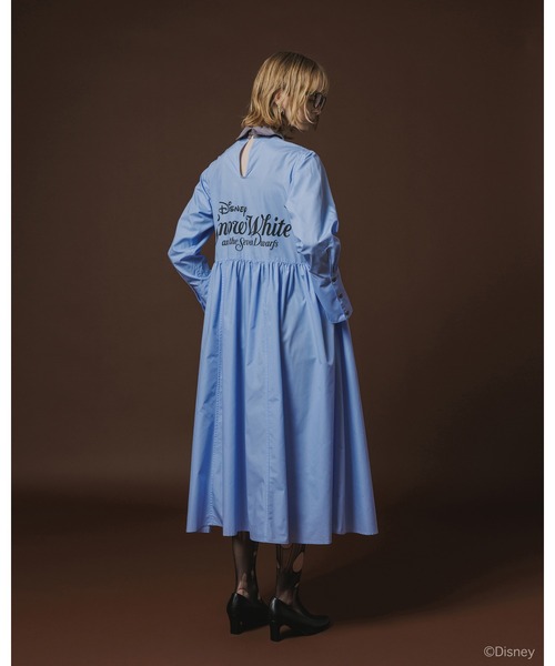 NON TOKYO(ノントーキョー)の「【Disney “Snow White” × NON TOKYO 】PULLOVER BATS SHIRT O/P(ワンピース・レディース・ホワイト/グレー/ブルー・FREE)」の6枚目の写真