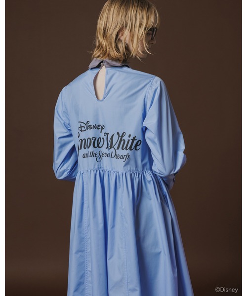 NON TOKYO(ノントーキョー)の「【Disney “Snow White” × NON TOKYO 】PULLOVER BATS SHIRT O/P(ワンピース・レディース・ホワイト/グレー/ブルー・FREE)」の7枚目の写真