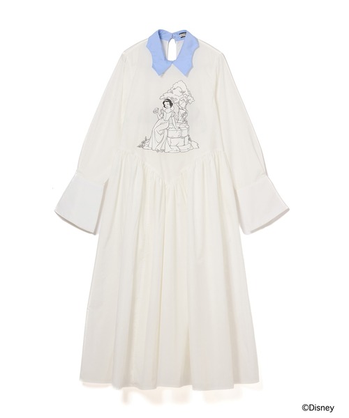 NON TOKYO(ノントーキョー)の「【Disney “Snow White” × NON TOKYO 】PULLOVER BATS SHIRT O/P(ワンピース・レディース・ホワイト/グレー/ブルー・FREE)」の12枚目の写真