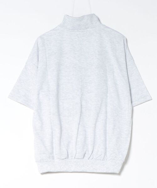 GORGE(ゴージ)の「《ナンバーロゴ×ハーフジップ》ビッグシルエットTシャツ/ストリート/春夏秋/全3色(Tシャツ/カットソー・レディース・ピンク/グリーン/ネイビー・F)」の9枚目の写真