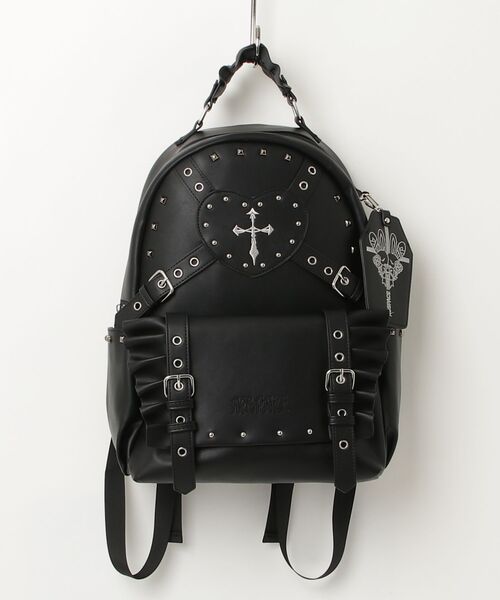 AOSPACE/アオスペース』HEART CROSS STUDDED BACKPACK/ハートクロス 