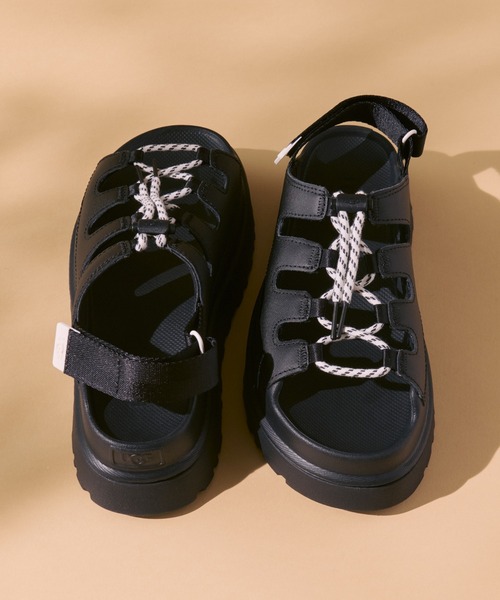 W GOLDENGLOW TOGGLE 1179370-BLK（サンダル）｜UGG（アグ）の