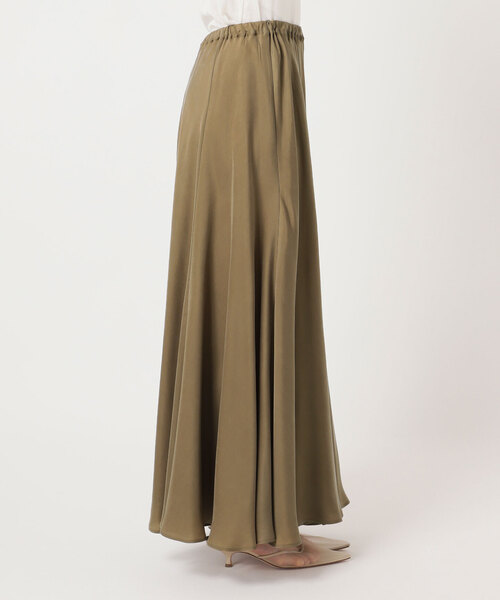 plage(プラージュ)の「《追加》Washable Fibril ロングスカート 2(スカート・レディース・ブラック・36/34/38)」の10枚目の写真