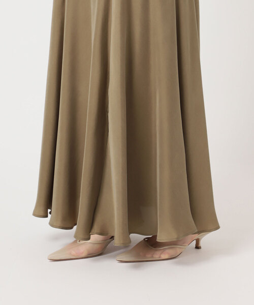 plage(プラージュ)の「《追加》Washable Fibril ロングスカート 2(スカート・レディース・ブラック・36/34/38)」の13枚目の写真