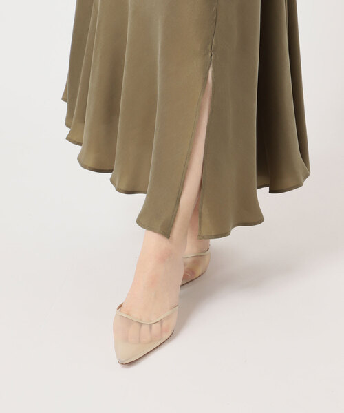 plage(プラージュ)の「《追加》Washable Fibril ロングスカート 2(スカート・レディース・ブラック・36/34/38)」の14枚目の写真