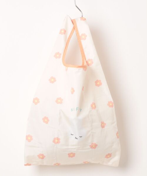 Miffy（ ミッフィー）の「miffy/ミッフィー　ビジューシリーズ　エコバッグM（エコバッグ/サブバッグ・レディース・ピンク/ブルー/アイボリー・ONE SIZE）」の10枚目の写真