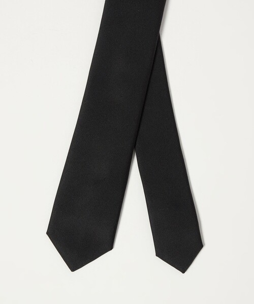 UNITED ARROWS & SONS（ユナイテッドアローズアンドサンズ）の「＜UNITED ARROWS & SONS by MASATAKA HATTORI＞DRESS TIE① NARROW/ネクタイ（ネクタイ・メンズ・ブラック/ダークブラウン・FREE）」の4枚目の写真