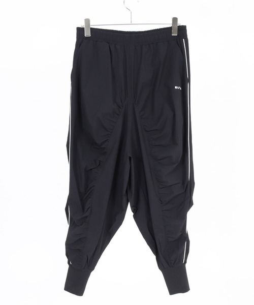 GLIMCLAP（グリムクラップ）の「mp14932- Stretch Nylon Ripstop Shirring & Piping Sarouel Pants サルエルパンツ(202-054-gls-cg)（その他パンツ・メンズ・セージグリーン/ブラック・S/M/L）」の17枚目の写真