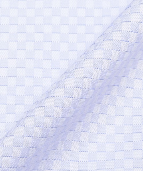 TOKYO SHIRTS(トウキョウシャツ)の「形態安定ノンアイロン ボタンダウン 長袖ビジネスワイシャツ(ビジネスシャツ・メンズ・ブルー・首回り37cm-裄丈80cm/首回り37cm-裄丈84cm/首回り39cm-裄丈80cm/首回り39cm-裄丈84cm/首回り41cm-裄丈82cm/首回り41cm-裄丈86cm/首回り42cm-裄丈82cm/首回り42cm-裄丈86cm/首回り43cm-裄丈82cm/首回り43cm-裄丈86cm)」の5枚目の写真