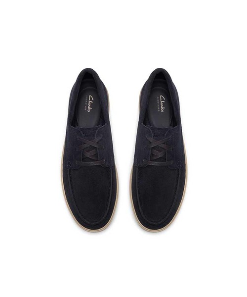 Clarks（クラークス）の「クラークス メンズ Lockford Boat ロックフォードボート（モカシン/デッキシューズ・メンズ・ネイビー/サンドベージュ・60/90/85/80/75/70/65）」の10枚目の写真
