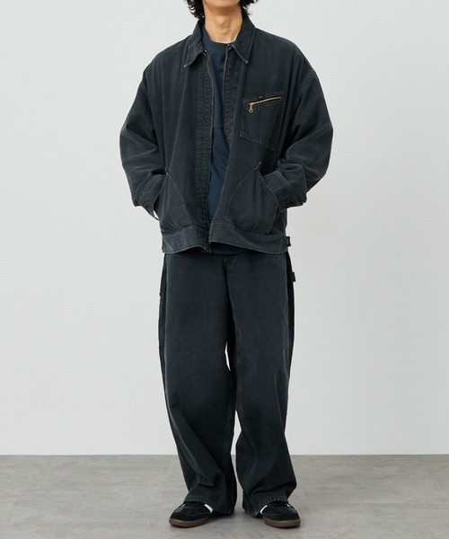 Lee(リー)の「Lee/リー SUPERSIZED ビッグシルエットペインターデニムパンツ/DUNGAREES セットアップ対応(デニムパンツ・メンズ・ブラウン/チャコール・SMALL/LARGE/MEDIUM)」の19枚目の写真