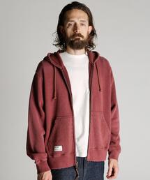 Schott（ショット）の「Schott/ショット/ASING ZIP HOODED SWEAT/エイジング ジップ パーカー（パーカー）」