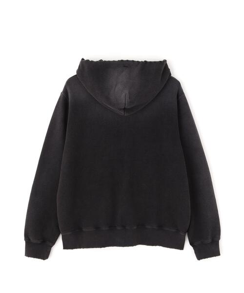 Schott(ショット)の「Schott/ショット/ASING ZIP HOODED SWEAT/エイジング ジップ パーカー(パーカー・メンズ・ブラウン/ブラック・2XL/XL/L/M)」の7枚目の写真