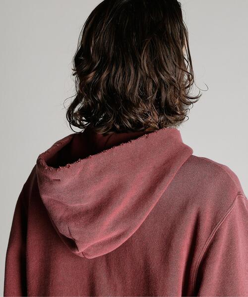 Schott(ショット)の「Schott/ショット/ASING ZIP HOODED SWEAT/エイジング ジップ パーカー(パーカー・メンズ・ブラウン/ブラック・2XL/XL/L/M)」の13枚目の写真